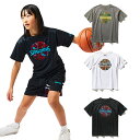 ジュニア Tシャツ アフリカン バティック ボールプリント SJT25053 | 正規品 SPALDING スポルディング バスケットボール バスケ ウェア 練...