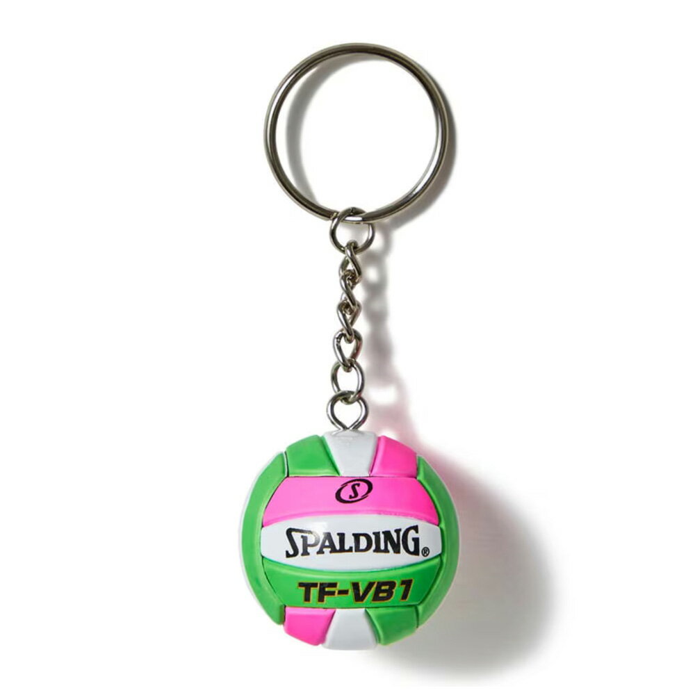 樂天商城 - 11-009VPG SPALDING キーチェーン ｜ 正規品 スポルディング バレーボール バレーボールボール型キーチェーン