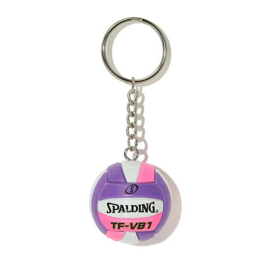 乐天商城 - 11-009VPP SPALDING キーチェーン ｜ 正規品 スポルディング バレーボール バレーボールボール型キーチェーン