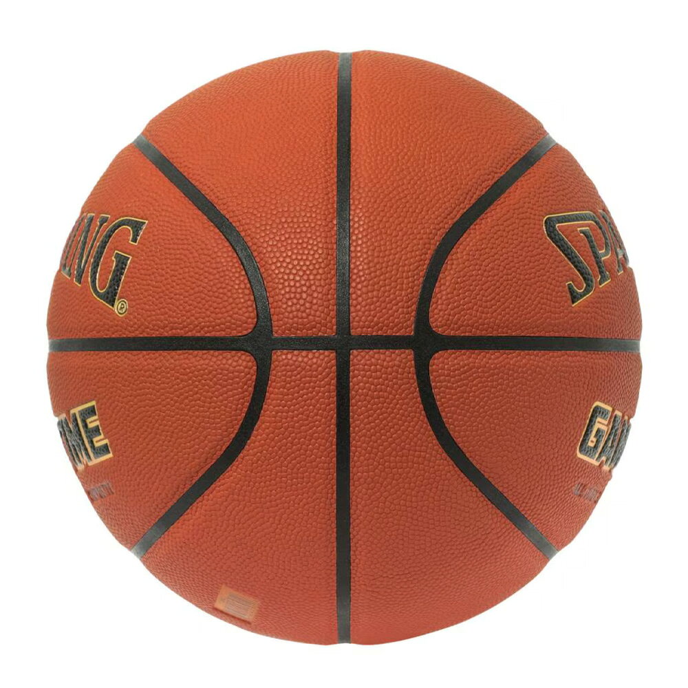 べノアスタイル 楽天市場店の77-359Z SPALDING ゲームタイム ブラウン 7号球 合成皮革 ｜ 正規品 スポルディング バスケットボール バスケ 7号 屋内 屋外｜アングル3