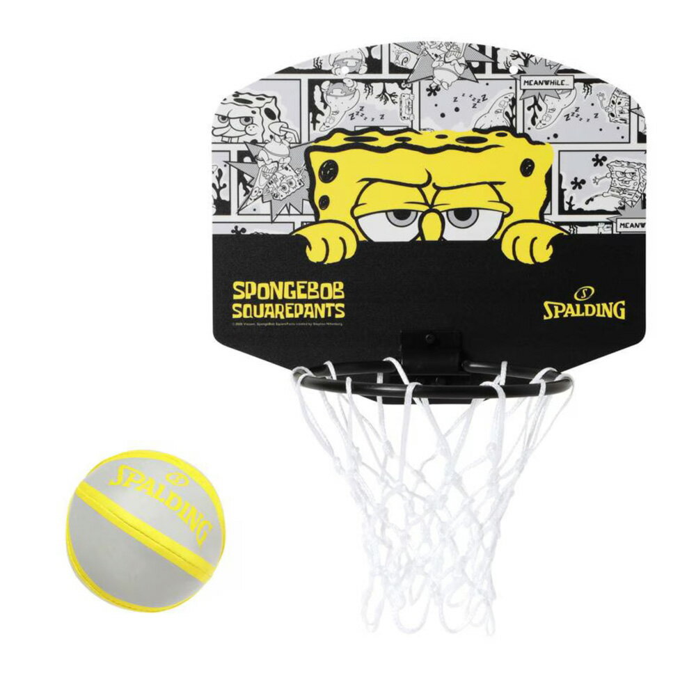 乐天商城 - 79-096J SPALDING マイクロミニ スポンジ・ボブ カートゥーン ｜ 正規品 スポルディング バスケットボール バスケ ゴール スポンジ・ボブ マイクロミニ