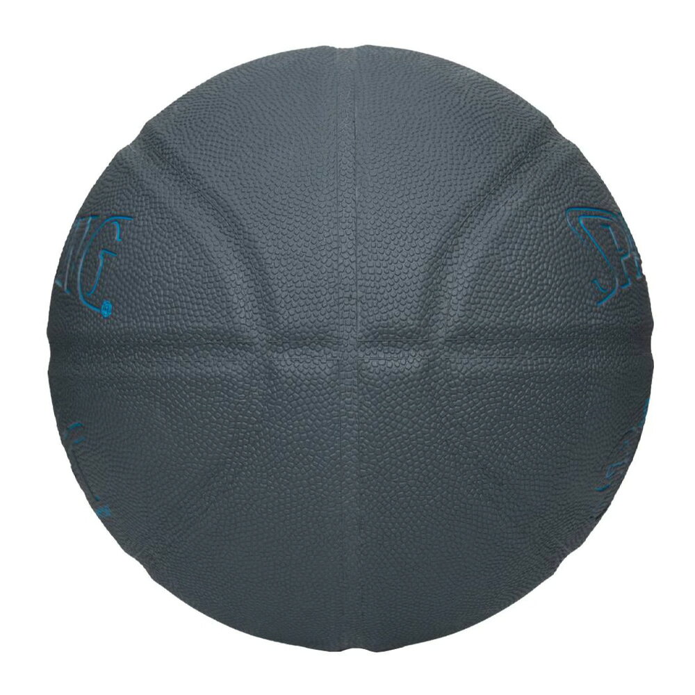 85-329z SPALDING ストリートゴースト グレー×ブルー5号球 ラバー｜ 正規品 スポル...