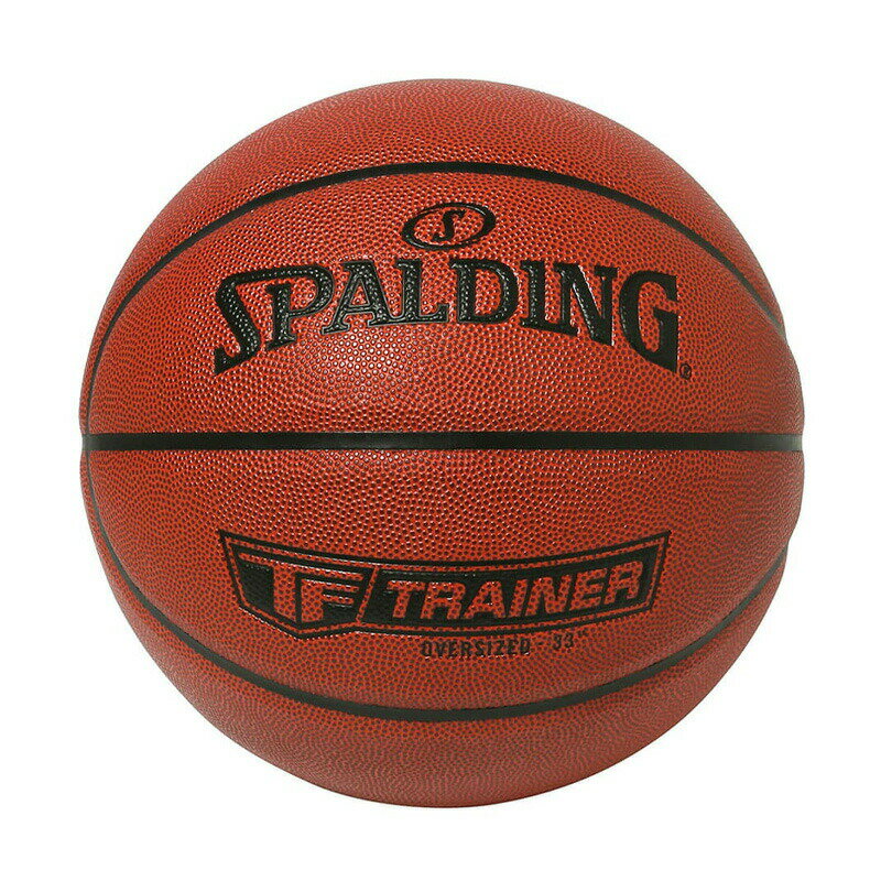 77-014Z 33インチ(84cm)オーバーサイズ TFトレーナー 合成皮革 ｜ 正規品 SPALDING スポルディング BASKETBALL バスケットボール バスケ 9号 相当 屋外 外用 屋内 室内 店長オススメ 練習用