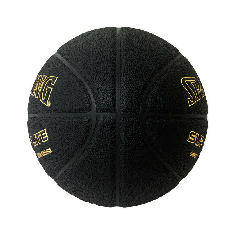 77-430J スーパーフライト ブラック×ゴールド 7号球 合成皮革 | 正規品 SPALDING ...