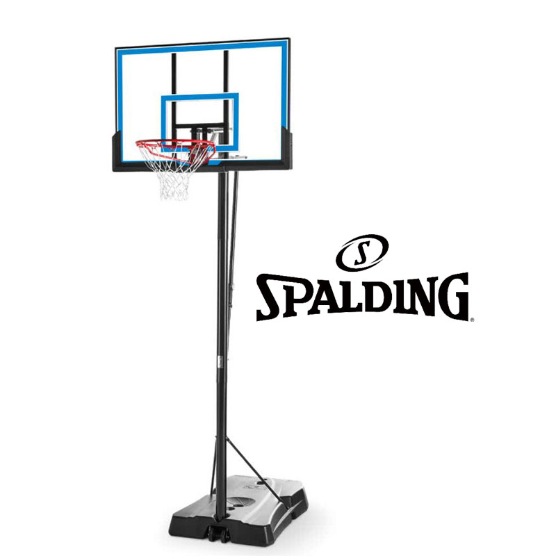 7A1655CN バスケットゴール 48インチ ゲームタイムシリーズ【送料無料】 | 正規品 SPALDING スポルディング バスケットボール バスケ バスケ ゴール 屋内 屋外 家庭用 ミニバス ブルー