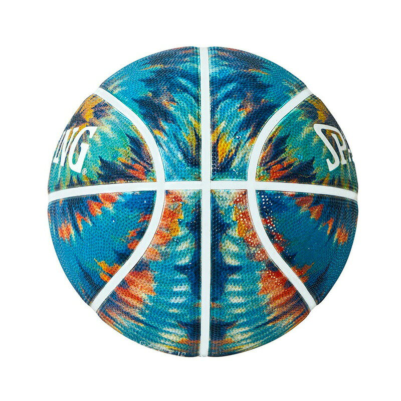 84-809J スパイラルダイ ターコイズ 5号球 ラバー ｜ 正規品 SPALDING スポルディ...