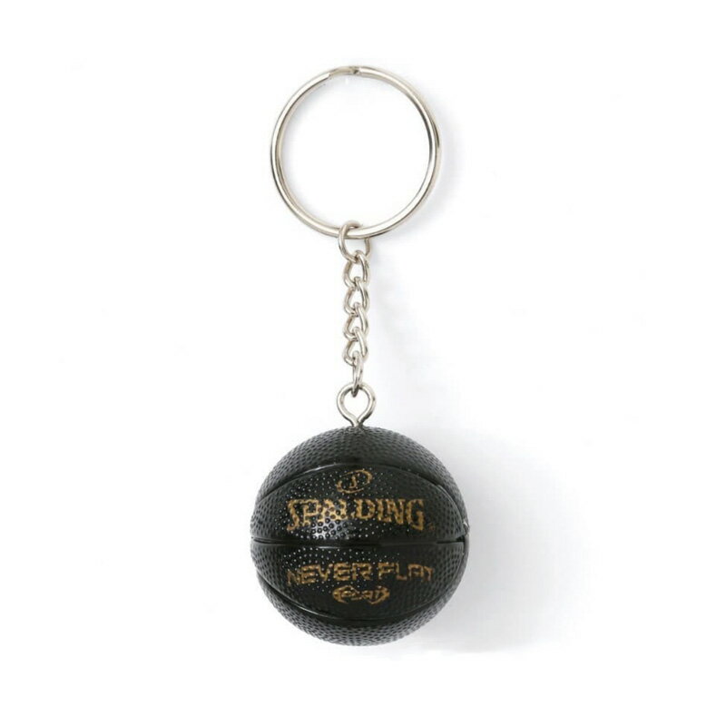 配件 - 11-009GH SPALDING キーチェーン ゴールドハイライト ｜ 正規品 スポルディング BASKETBALL バスケットボール バスケ アクセサリー