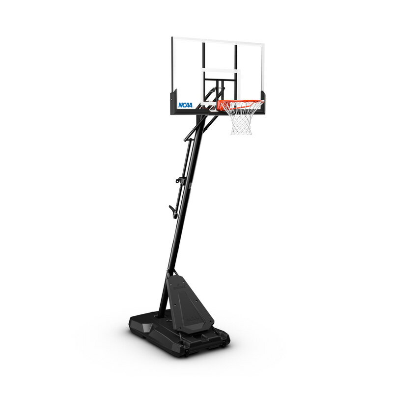E6A994 SPALDING 50インチ NCAA エグザクトハイト アクリルポータブル | 正規品 スポルディング バスケットボール バスケ バスケ ゴール 屋内 屋外 家庭用 ミニバス