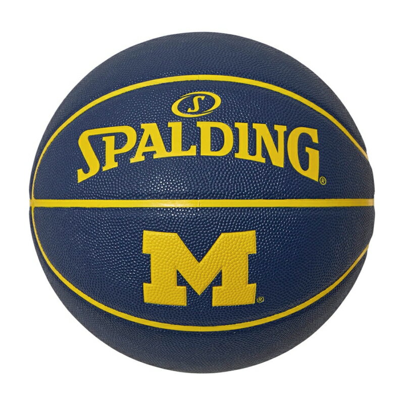 ●素材：合成皮革 ●カラー：ネイビー ●サイズ：7号球 ●MICHIGANのアイコンロゴを配置した、MICHIGANカラーのオーセンティックなコンポジットボール。 ●ボールの素材には屋内・屋外どちらでも使用できる合成皮革素材を採用。