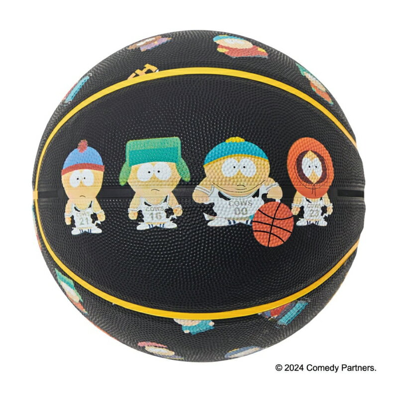 85-144J SPALDING サウスパーク カウズ ラバー 5号球 ｜ 正規品 スポルディング バスケットボール バス..