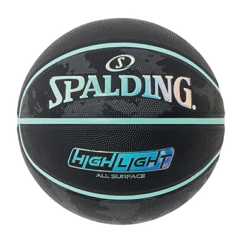 ●素材：ラバー ●カラー：ブラック×ミント ●サイズ：5号球 ●躍動感、スピード感を表現した”HIGHLIGHT”ロゴがポイントのラバー素材を採用したバスケットボール。 ●屋内、屋外どちらでも快適に使用できる、グリップ力の高いラバー素材を使...
