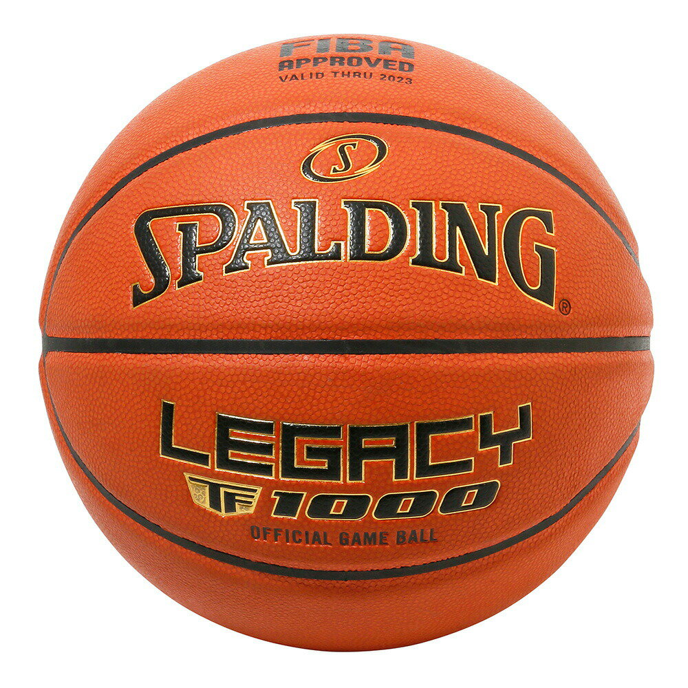 乐天商城 - 77-083J SPALDING レガシー TF-1000 FIBA JBA 合成皮革 6号球 ｜ 正規品 スポルディング バスケットボール バスケ 6号 屋外 外用 屋内 室内
