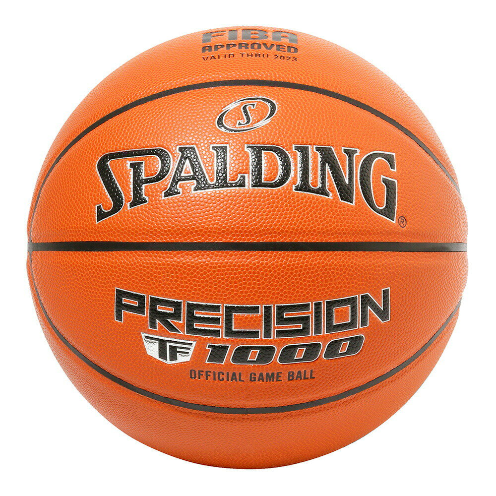 77-087J SPALDING プレシジョン TF-1000 FIBA JBA 合成皮革 7号球 ｜ 正規品 スポルディング バスケットボール バスケ 7号 屋外 外用 屋内 室内