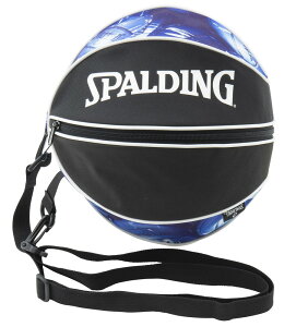 ボールバッグ マーブル ブルー 49-001MBL | 正規品 SPALDING スポルディング バスケットボール バスケ バッグ ボールケース ボール バッグ 1個 メンズ レディース 男性 女性 ユニセックス 男女兼用 おしゃれ オシャレ