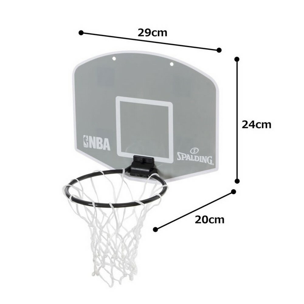 Nbaロゴ入り リング バスケ 家庭用 マイクロミニバックボード アクセサリー Spalding ハイライト Nba スポルディング 正規品 77 587z 小物 バスケットボール ミニゴール