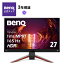 ֡BenQŹBenQ ٥󥭥塼 MOBIUZ EX2710Q ߥ󥰥˥ (쿷줿ǥ/27/165Hz/IPS/WQHD/1ms/HDRi/HDR400/P3 95%С/treVoloԡ/⤵Ĵѥ֥ɡפ򸫤