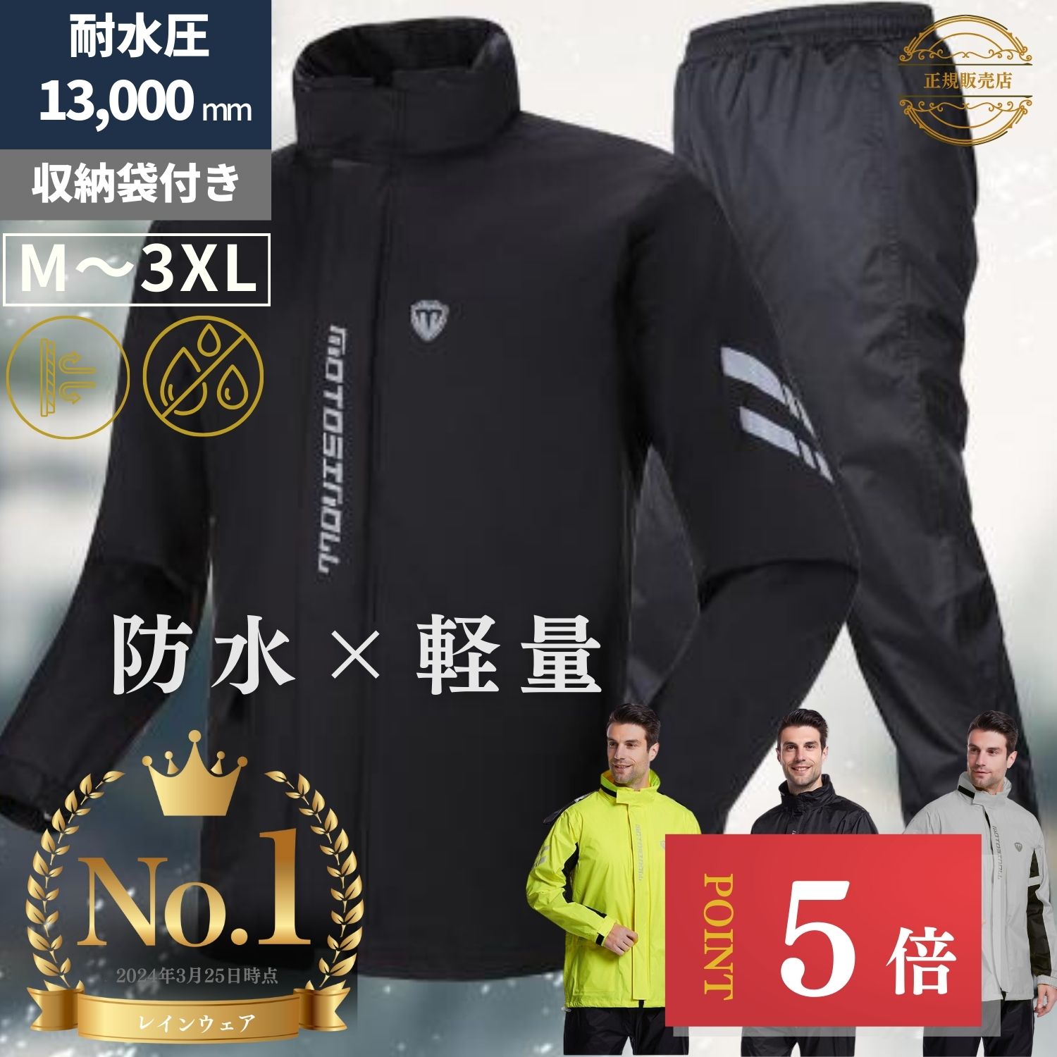 headwayレインジャケット　バイク　ツーリング headwayレインジャケット バイク ツーリング レインウエア – は