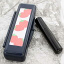 【クーポン発行中】認印 銀行印 アタリ付き 黒水牛 10.5mm または 12mm 印鑑 ウインドケース メタリックブルー いちご 印鑑ケース ケース付き 印鑑...