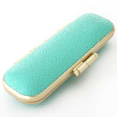 【100円クーポン中】【印鑑ケース はんこケース】 牛革 ブランドA ゴールド フレーム グリーン 10.5mm 〜 12mm と 13.5mm 〜 15mm ...