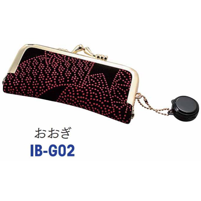 【クーポン発行中】印鑑ケース がま口 口金 シルバー色 はんこケース いちふ おおぎ 扇 10.5mm〜12mm おしゃれ 印鑑収納 プレゼントやギフトに！がまぐち 10.5ミリ 12ミリ 実印 銀行印 認印 個人ハンコ