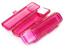 ◆【印鑑ケース・はんこケース】ピンクのラメケース/10.5mm?12mm用/プラスチックケース/かわいい!/朱肉付/プレゼントやギフトに!【実印・銀行印・認印・個人ハンコ福袋価格】【RCP】