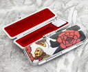 ◆【印鑑ケース・はんこケース】花札ケース【蝶】13.5mm?15mm用/おしゃれ!/朱肉付き/プレゼントやギフトに!【13.5ミリ・15ミリ・実印・銀行印・認印・個人ハンコ福袋価格】【RCP】