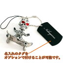 【在庫処分セール】【名入れ タグ オプション可能 記念品】ストラップ インパクト大! がいこつ スケボー ライディング 卒団 卒園 部活 部活動 お揃い 友達 ...