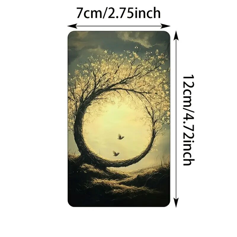 オラクルカード 未知の状況 カードデッキ Unknown Situation Card Deck 7cmx12cm カード55枚 PDFガイドブック付き