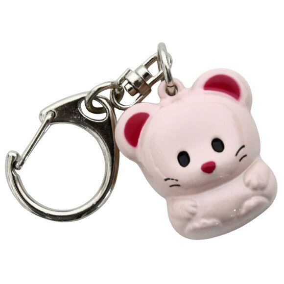 【ポイント2倍】キーホルダー かわいい 鈴 ねずみ （ 鼠 ） プレゼントやギフトに！(4.0)