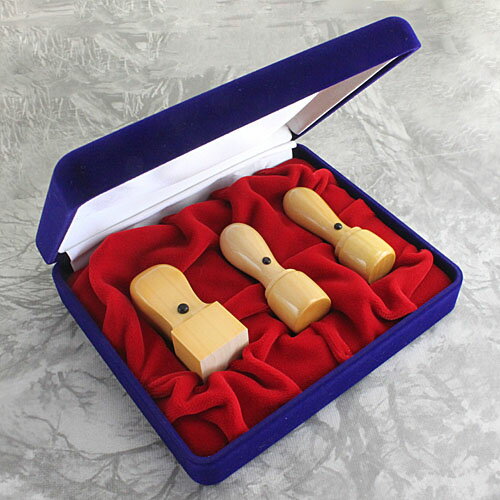 【100円クーポン中】法人印鑑 3本セット ケース付き キャンペーン アカネ 天丸 代表印 銀行印 18mm 天丸蓋付 と 角印 24mm ベルベット ケース付...