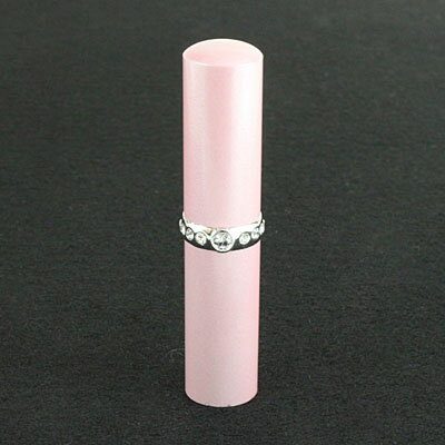 【300円クーポン中】印鑑 銀行印 女性 はんこ ルミネーム ビジュー ピンク BJ-7 エタニティ アカネ印鑑 12mm 銀行印 認印 ケースなし スワロ付き...