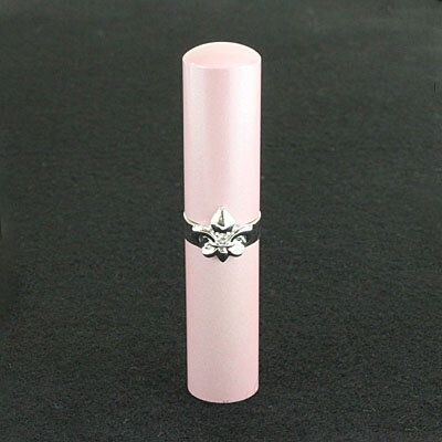 【300円クーポン中】印鑑 銀行印 女性 はんこ ルミネーム ビジュー ピンク BJ-2 リリー アカネ印鑑 12mm 銀行印 認印 ケースなし スワロ付き 旧...