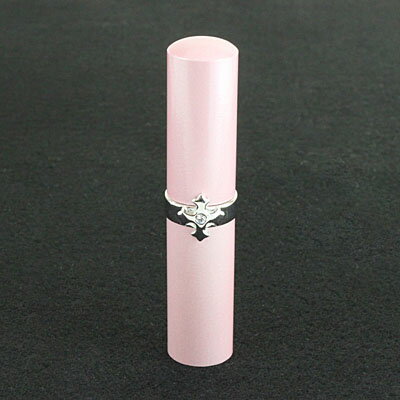 【300円クーポン中】印鑑 銀行印 女性 はんこ ルミネーム ビジュー ピンク BJ-1 クロス アカネ印鑑 12mm 銀行印 認印 ケースなし スワロ付き 旧...