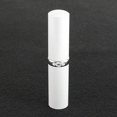 【300円クーポン中】印鑑 銀行印 女性 はんこ ルミネーム ビジュー ホワイト BJ-3 オリオン アカネ印鑑 12mm 銀行印 認印 ケースなし スワロ付き...