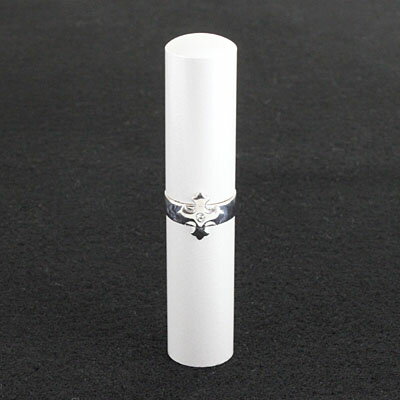 【300円クーポン中】印鑑 銀行印 女性 はんこ ルミネーム ビジュー ホワイト BJ-1 クロス アカネ印鑑 12mm 銀行印 認印 ケースなし スワロ付き ...