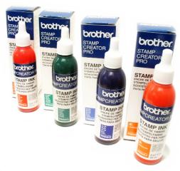 ◆【インク】brother/ブラザースタンプ/補充インク/ボトル20cc/黒・朱・青・緑・赤【福袋価格】【RCP】