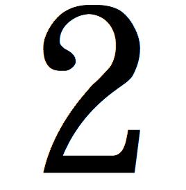 【ポイント2倍】42【2 数字】6mm ネーム印 簿記印 記帳印 印鑑 スタンプ 浸透印 インク 内蔵 はんこ 楷書 brother ブラザー 訂正印 シャチハタ式 スタンプ印 オーダー オーダーメイド