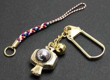 ◆大当り!金運小槌♪/パチンコ玉お守り/鈴付き/ストラップorキーホルダー♪【福袋価格】【RCP】
