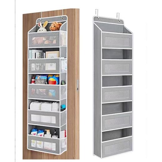 ウォールポケット ぬいぐるみ収納 壁掛けポケット a4 透明 吊り下げ 収納 5段 ドア掛け 小物入れ おも..