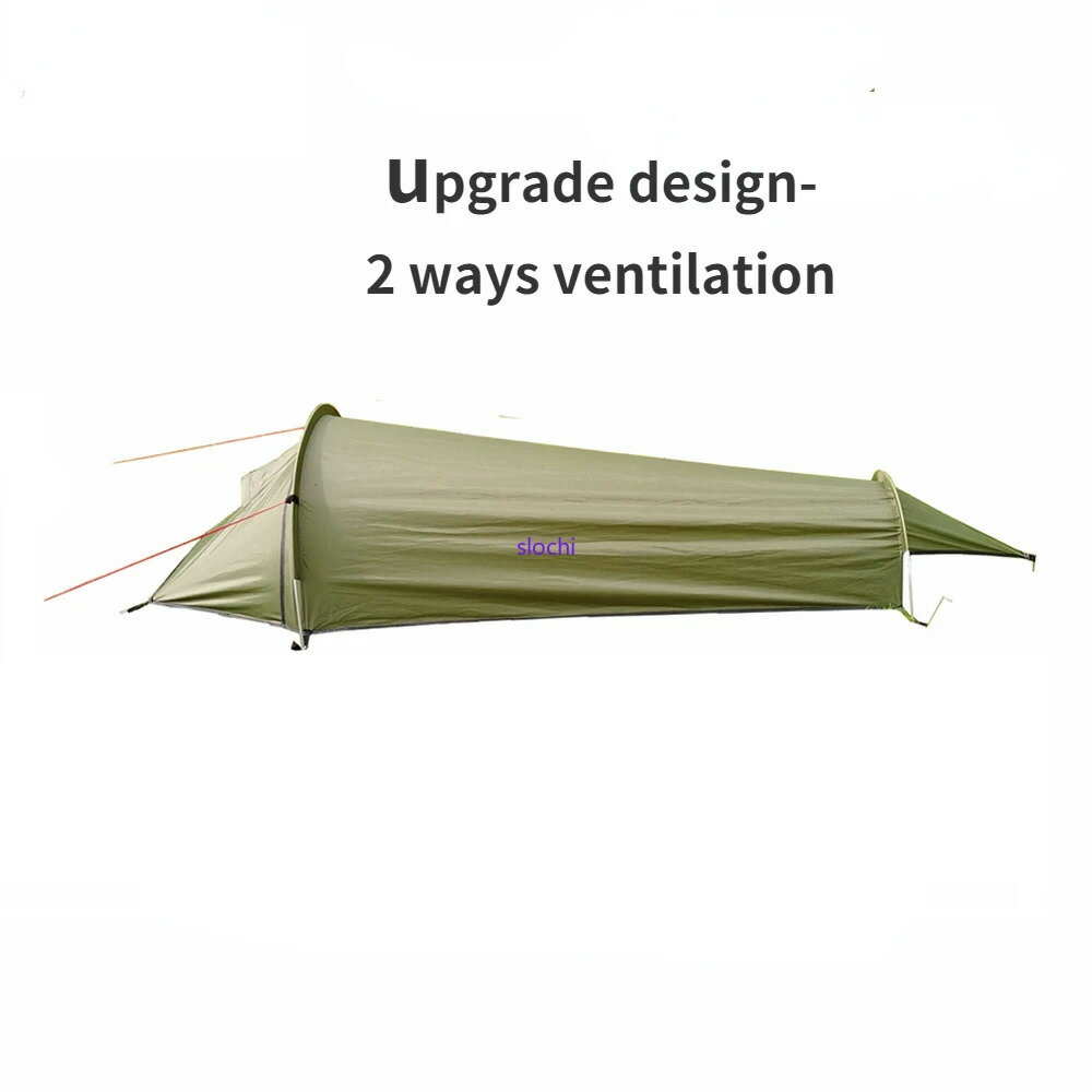 1人用の超軽量屋外テント,寝袋,防水,ハイキング,キャンプ,旅行用品