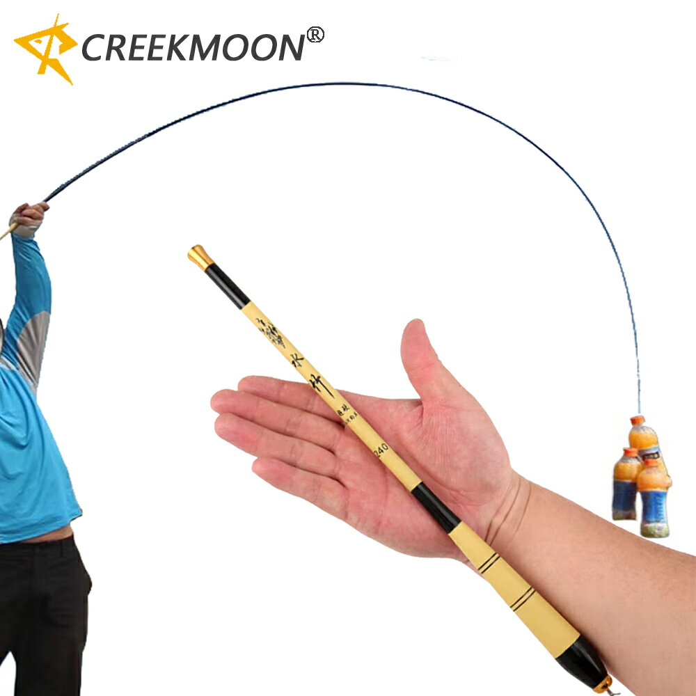 伸縮式カーボンファイバーハンドフィッシングロッド超軽量強力なハードポール 2.1/3.6/4.5/5.4 メートル/6.3 メートルロングフィーダーストリーム超軽量
