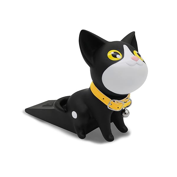 ドアストッパー 玄関 室内 かわいい猫の形 ストッパー 扉 ドア止め ドアストッパー ポルテ bens-roots-10020403 BENS ROOTS パッケージ画像
