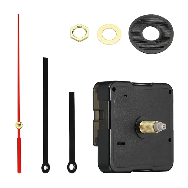 時計機構の交換 1セット クォーツ時計機構電池式 DIY壁掛け時計 アルミニウム70 mm針とモータ