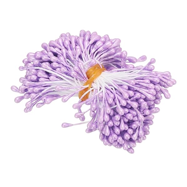 樂天商城 - 3 mm 花 めしべ 300本 ダブルヘッド フラワーワイヤー アーティフィシャル ピスティル マっト