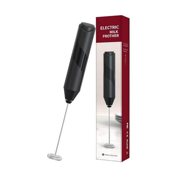 クリーマーゼット 泡だて器 ミルク泡立て器 ハンドヘルド式 電動ミルク泡立て器 コ...
