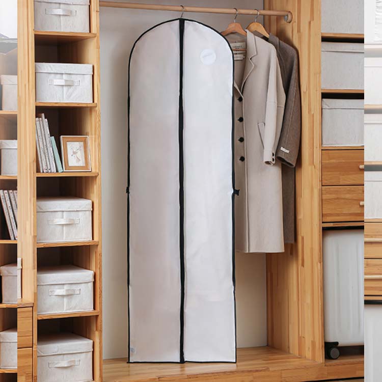 180×60CM ドレスカバー ロング 衣類カバー 洋服カバー ウェディングドレス カバー ...