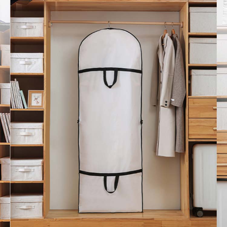 180×60CM ドレスカバー ロング 衣類カバー 洋服カバー ウェディングドレス カバー ...