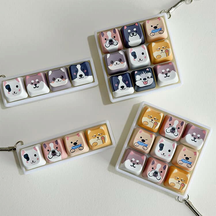 9キー バッグチャーム キーボード かわいい 暇つぶし ミニキーボード 指遊び 減圧 握る ボタン キー押し 無限 スクイーズ キーホルダー チャーム 犬 いぬ ワンちゃん キーボード ランドセル おもちゃ 大人 子供 プッシュトイ ストレス発散 ストレス解消 グッズ beppin14-10005377 Beppin楽天市場店 サンプル画像2