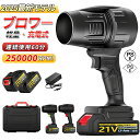 【バッテリー付き】 ブロワー 洗車 充電式ブロワー 強力 120m/s 250000rpm 高速回転 ジェットドライブロワー 電動 エアダスター コードレス ブ...
