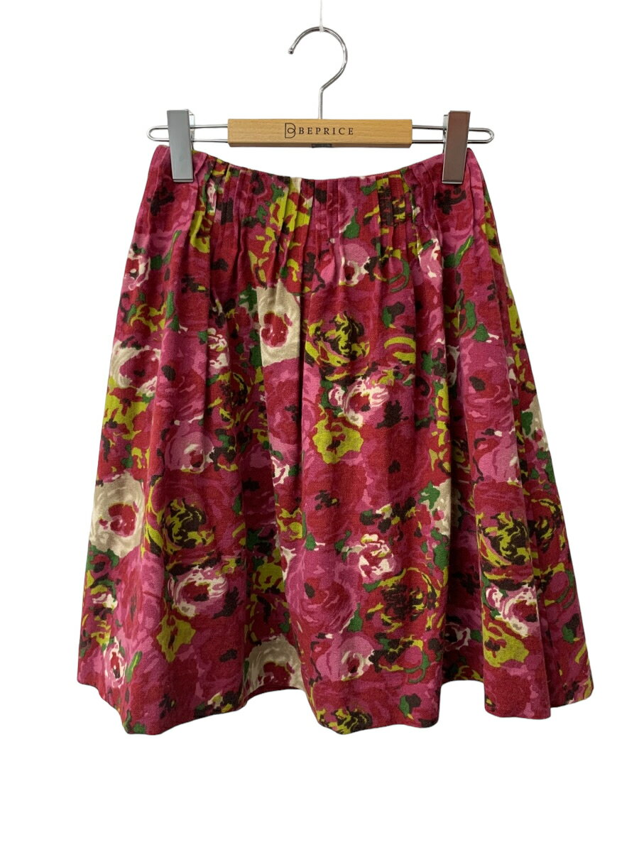 シビラ GBHAD-37230 スカート M レッド ウール フラワー【中古】